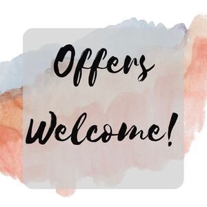 Offers Welcome! 